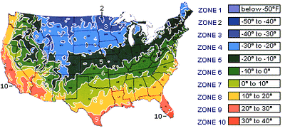 Understanding Growing Zones Using A Hardiness Zone Map