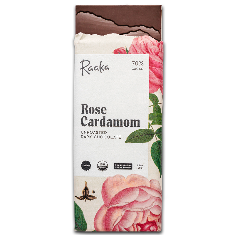 70% Rose Cardamom Bar - Valentine&
