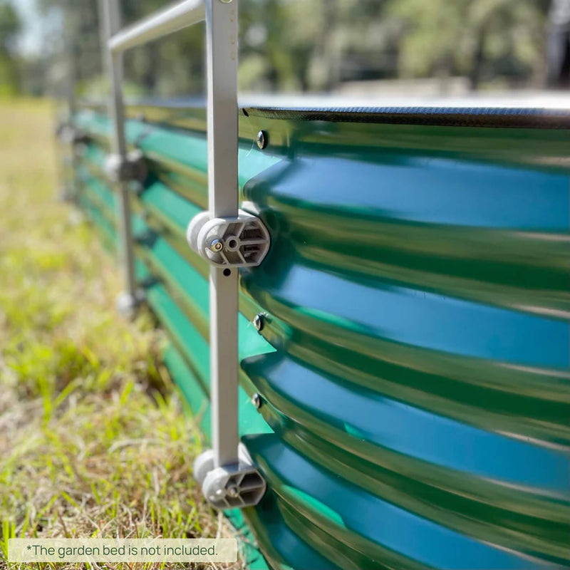 Arched Raised Bed Trellis System