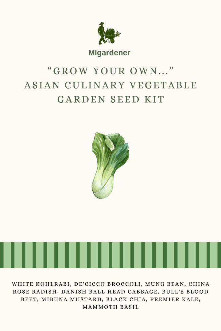 Grow Your Own Asian Culinary Vegetable Kit