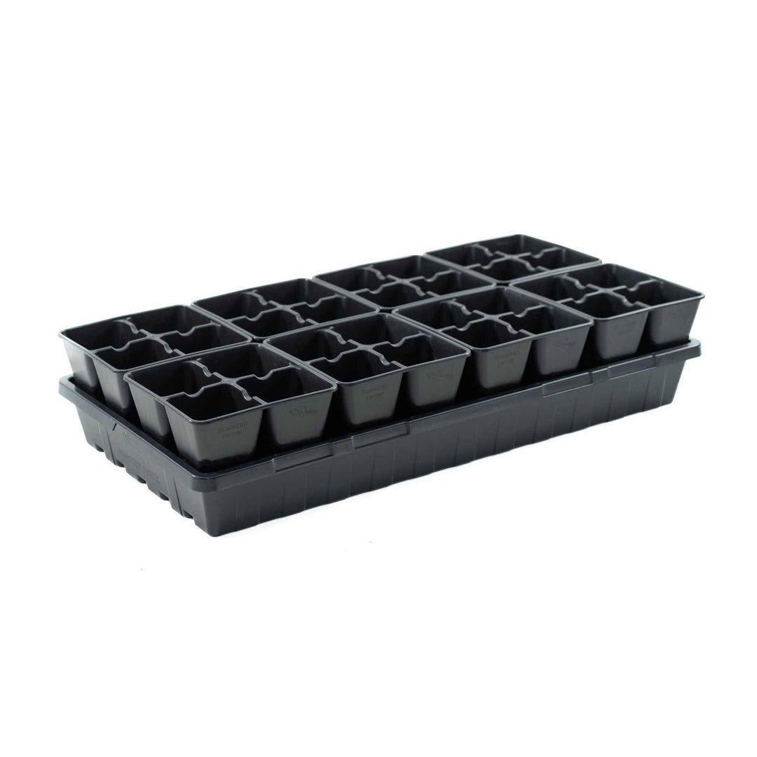 plastic plant plug trays Bootstrap Farmer- 4 Cell Plug Trays Inserts- 4 Pack