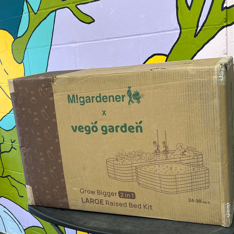 MIgardener Grow Bigger 2 In 1 (LARGE) Raised Bed Kit (SHIPS FREE)