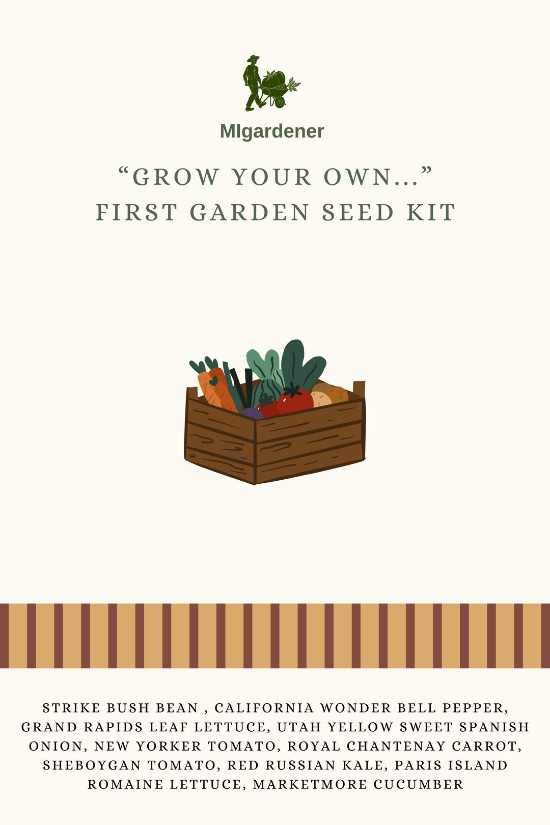 Grow Your Own First Garden Kit