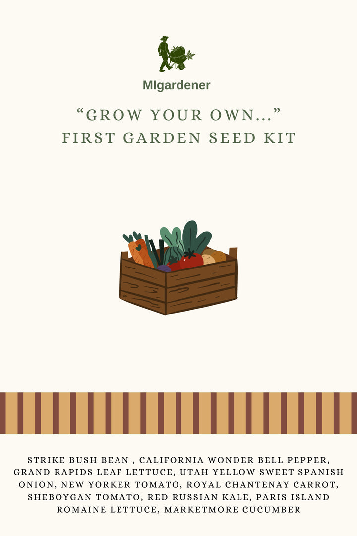 Grow Your Own First Garden Kit