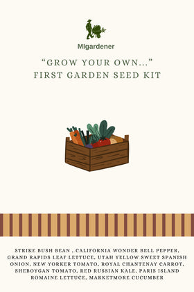 Grow Your Own First Garden Kit