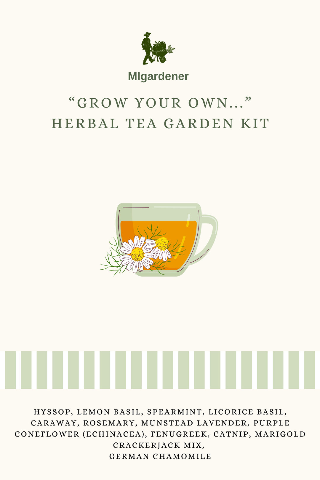 Grow Your Own Herbal Tea Kit