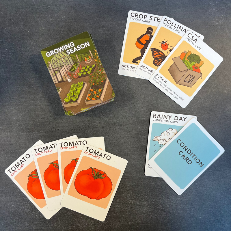 Growing Season Card Game: A Farm Race To The Finish