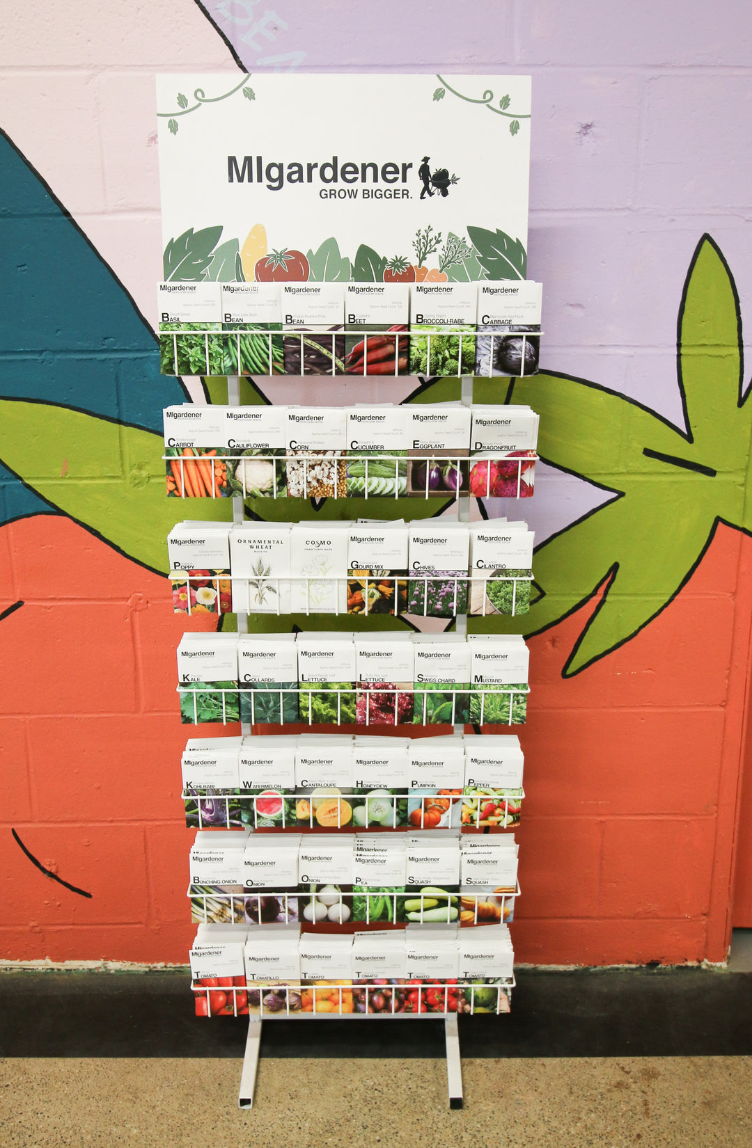 garden seed display Wholesale Display Stand