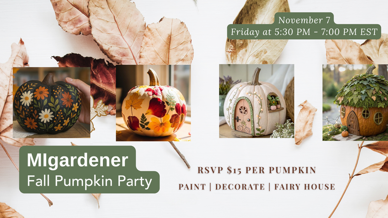 Fall Pumpkin Party Event at MIgardener