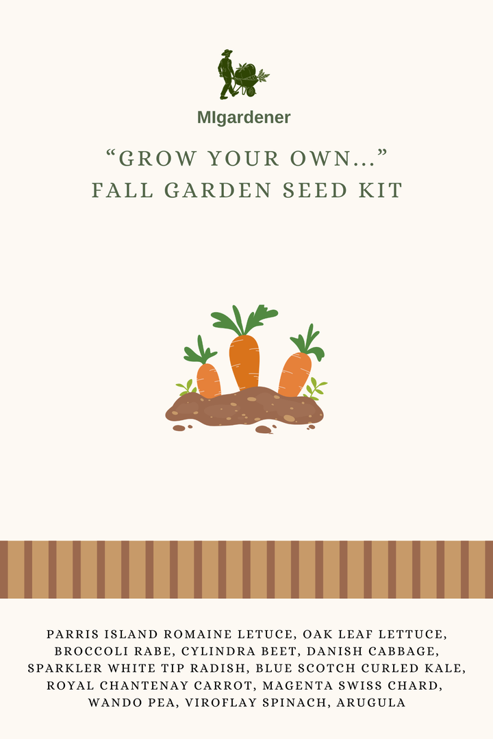 Grow Your Own Fall Garden Collection Kit