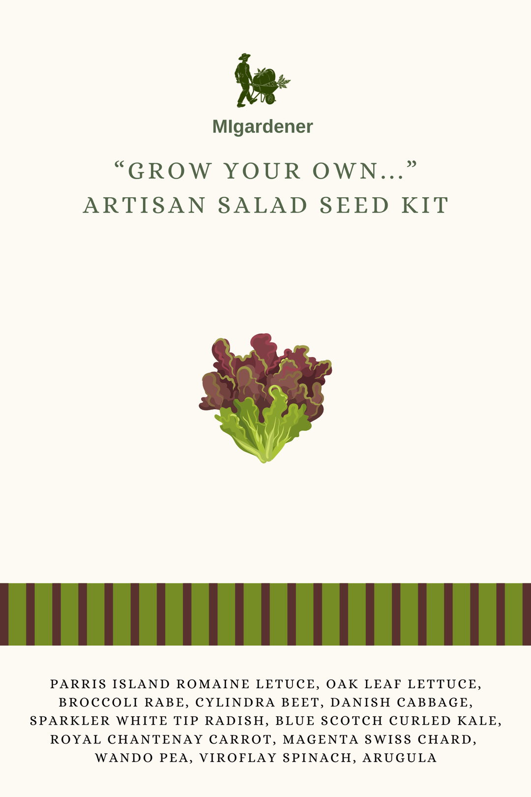 Grow Your Own Artisan Salad Kit