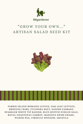 Grow Your Own Artisan Salad Kit