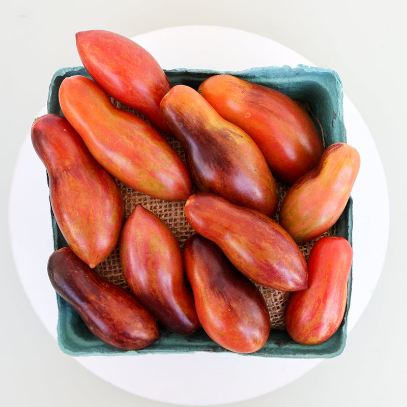 Ruby Red Slipper Tomato