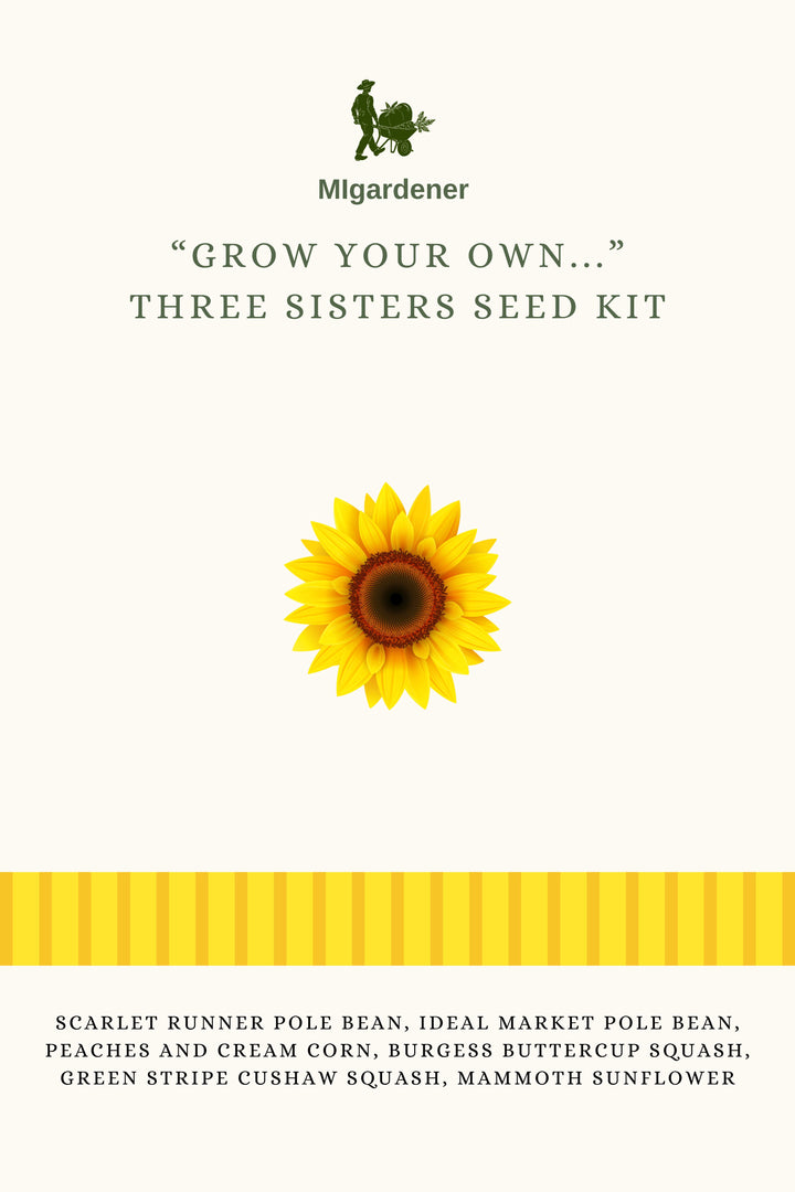 Grow Your Own Three Sisters  Kit