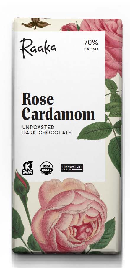 70% Rose Cardamom Bar - Valentine&