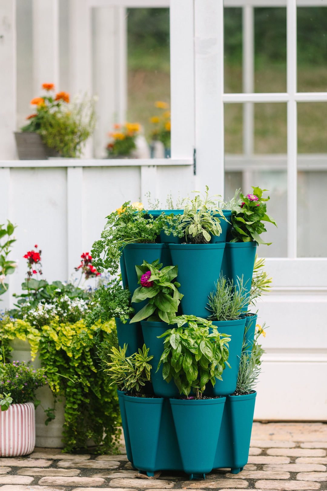 3 Tier GreenStalk Garden Original Vertical Planter - Basic Texture