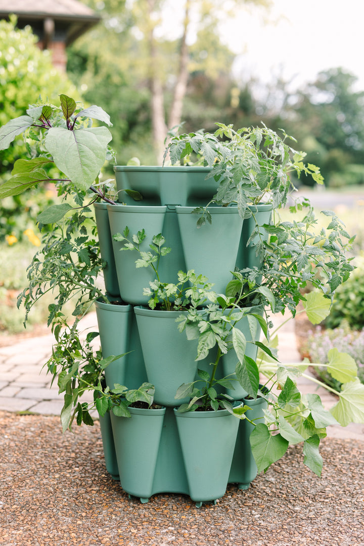 3 pot planter 3 Tier GreenStalk Garden Original Vertical Planter
