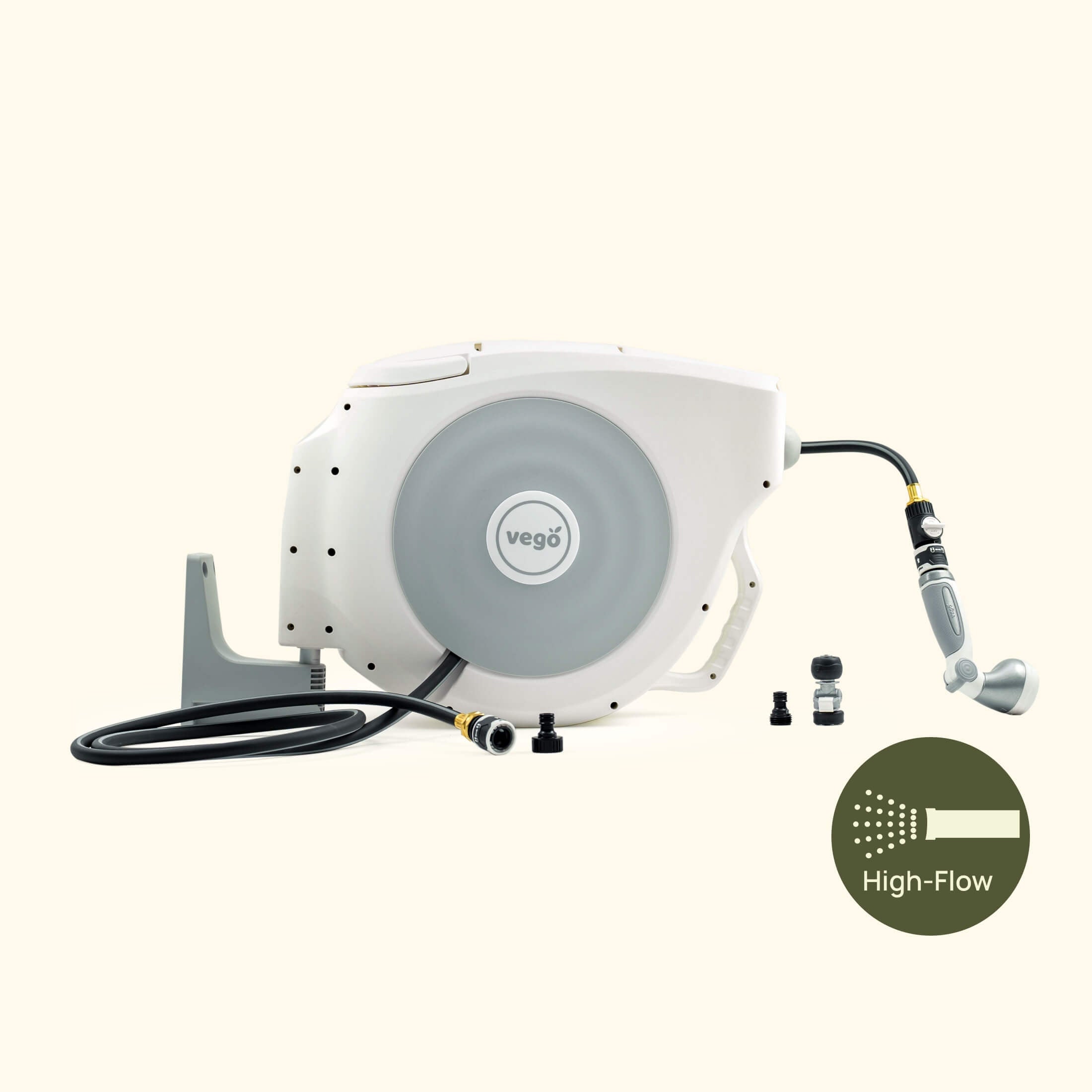 Vego Garden Hi-Flow Retractable Hose Reel - Thumbnail 2
