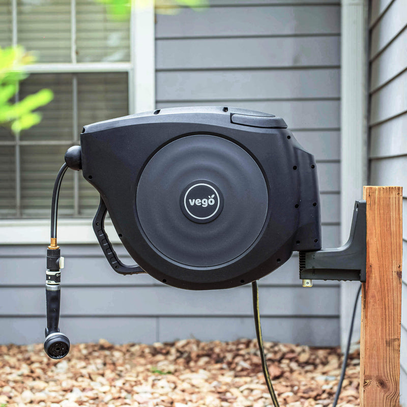 Vego Hi-Flow Retractable Hose Reel Set