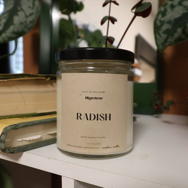 Radish Candle