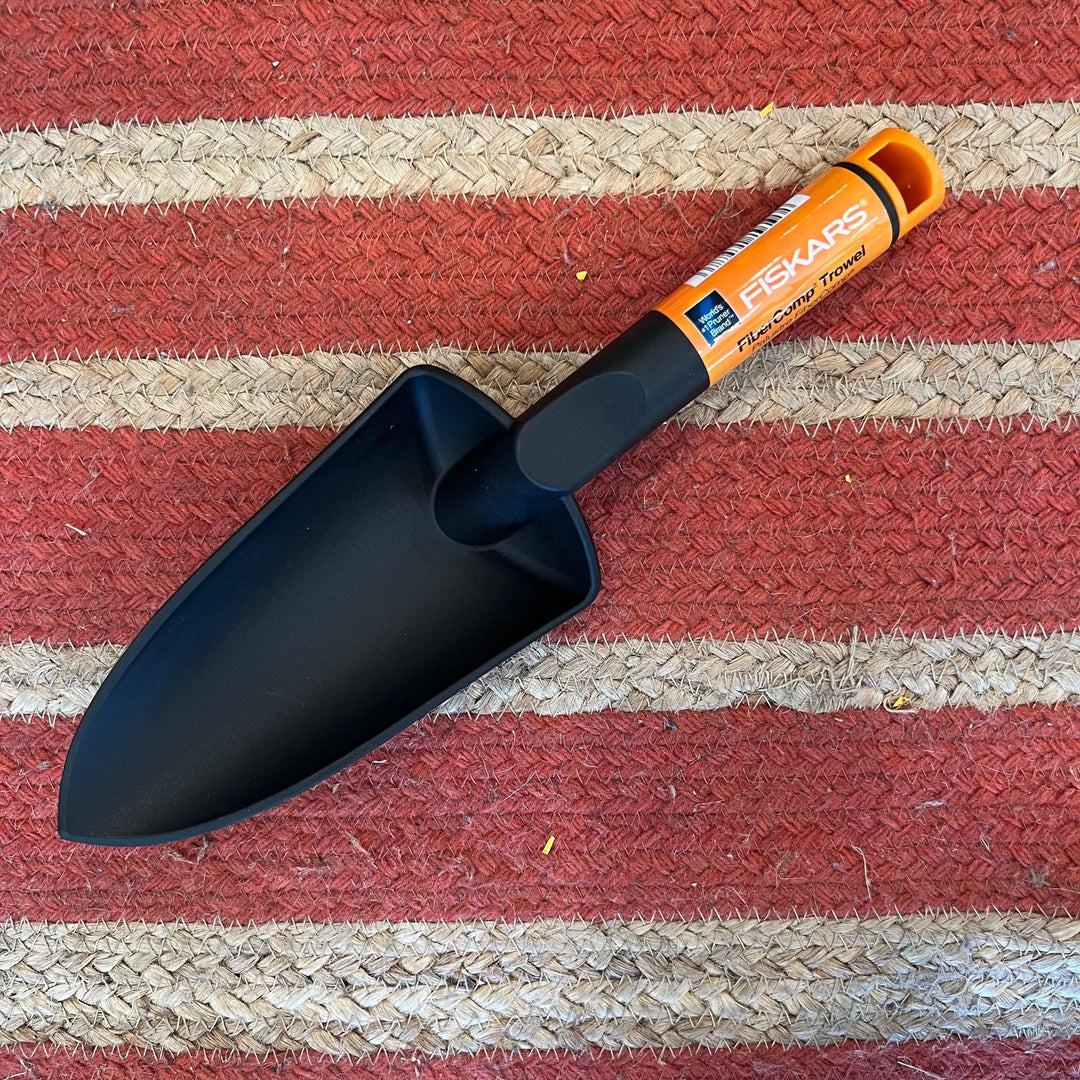 fiskars plastic garden trowel Fiskars Fibercomp Trowel