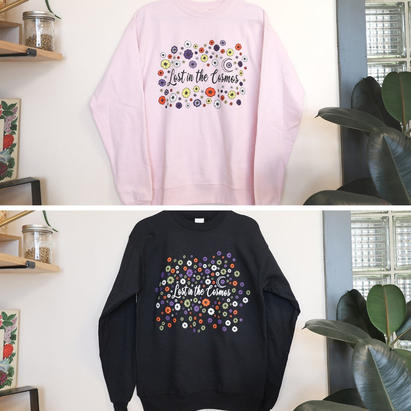 Lost in the Cosmos Crewneck Sweater
