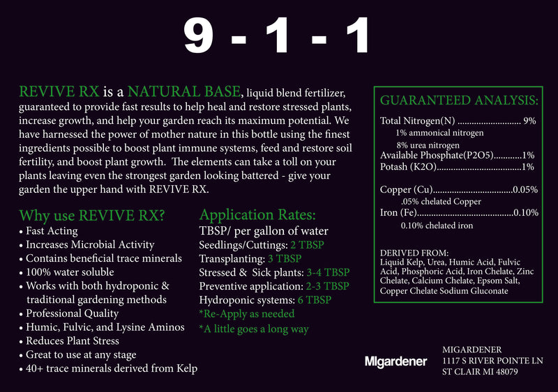 Revive Rx – MIgardener