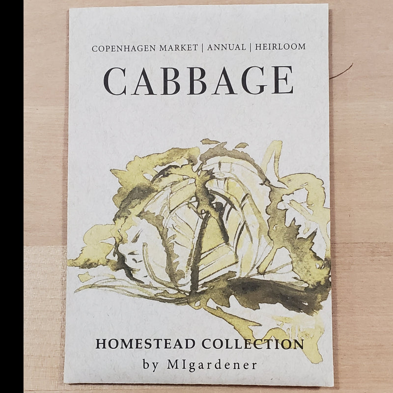 Copenhagen Market Cabbage - Homestead Collection