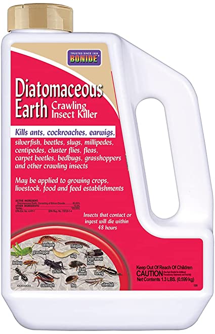 Diatomaceous Earth 1.3LB + Duster Application