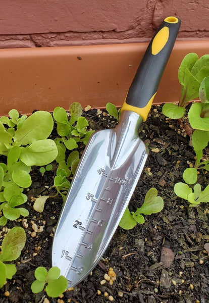 giant garden trowel MIgardener's Heavy Duty Aluminum Transplanting Trowel – MIgardener