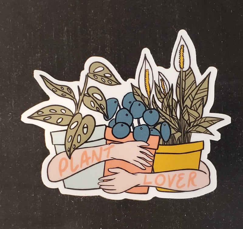 Plant Lover Arms Sticker