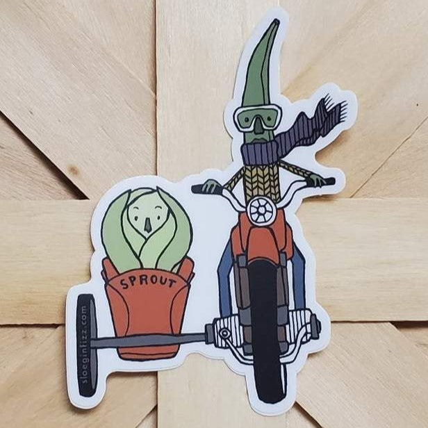 Bean and Sprout Sticker